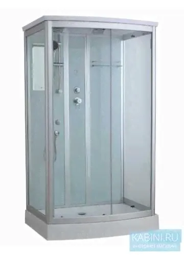Душевая кабина Timo Standart T-6615 Silver 120х90-0
