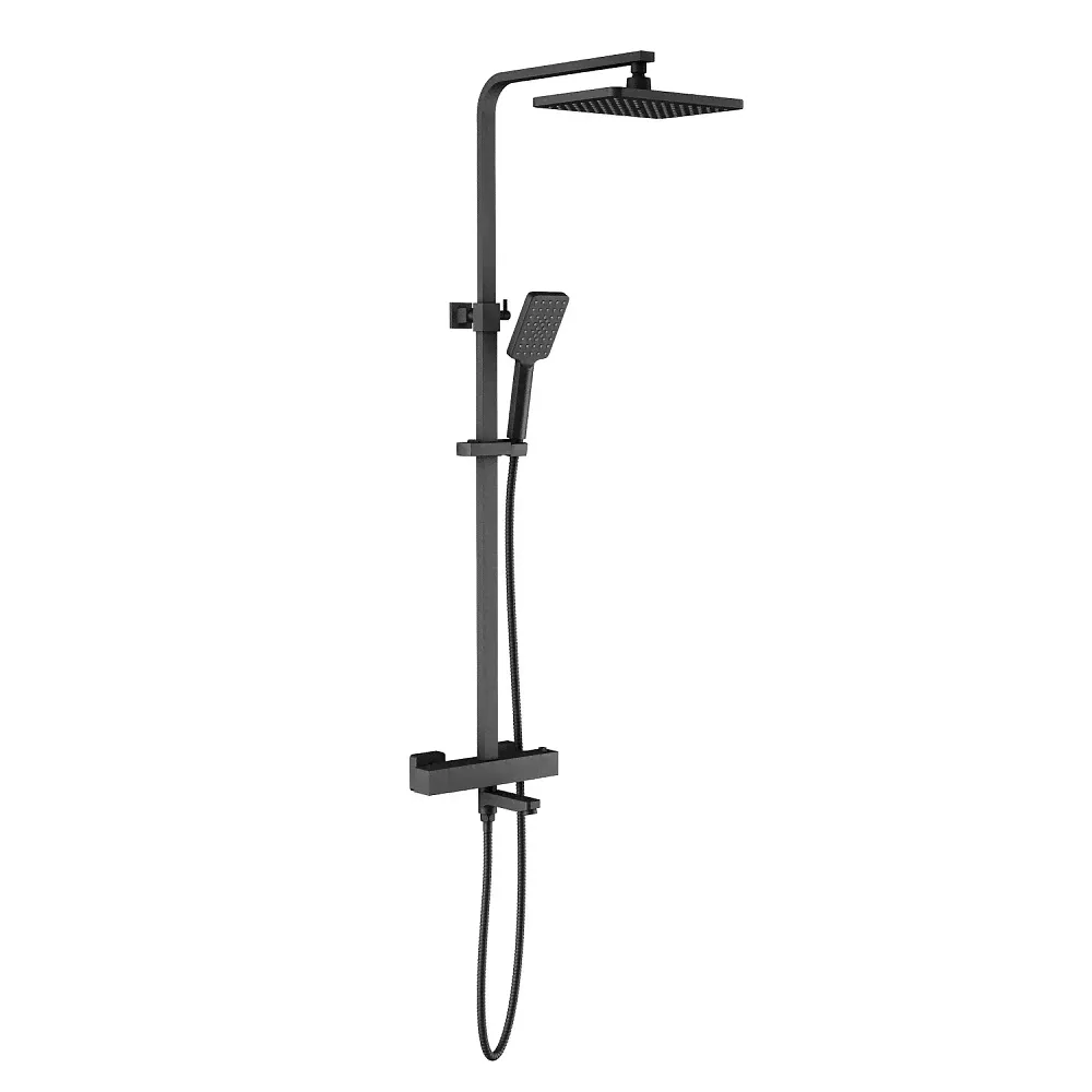Душевая стойка Timo Tetra-thermo SX-0169/03 черный-1
