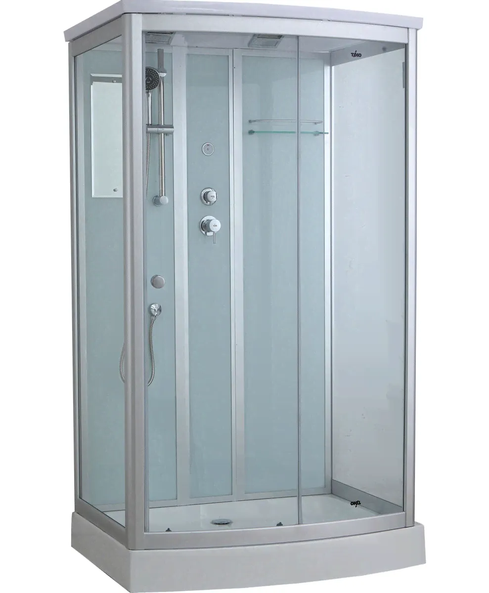 Душевая кабина Timo Standart T-6615 Silver, 120х90х220см-0