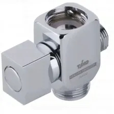 Дивертор Timo R230 chrome с кранбуксой для смесителя на ванну - R230 chrome
