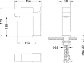Смеситель для раковины Timo Selene Selene 2061/ 00F chrome