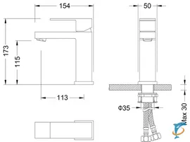 Смеситель Timo Selene 2061/00F Хром