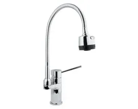 Смеситель для кухни с гибким изливом Timo Saona 2308F chrome