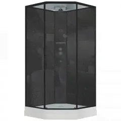 Душевая кабина Timo Ilma 701 Black-2