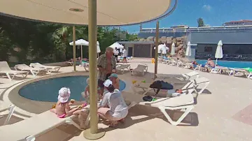 timo deluxe resort 5 хороший отель Турция Конаклы , обзор spa и бара на бассейне