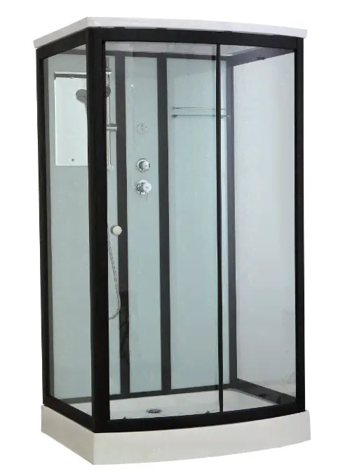 Душевая кабина Timo Standart Т-6615 Black 120*90-0