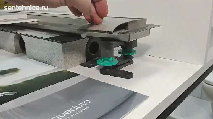 Сантехника.ру: Дренажный канал Hansgrohe uBox universal 56016180 с решеткой 56036000, хром