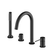 Смеситель на борт ванны TIMO Saona 2320/03Y Black
