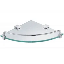 Полка стеклянная Timo Selene 10073/00 chrome