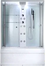 Душевая прямоугольная кабина с ванной TIMO TL-1506
