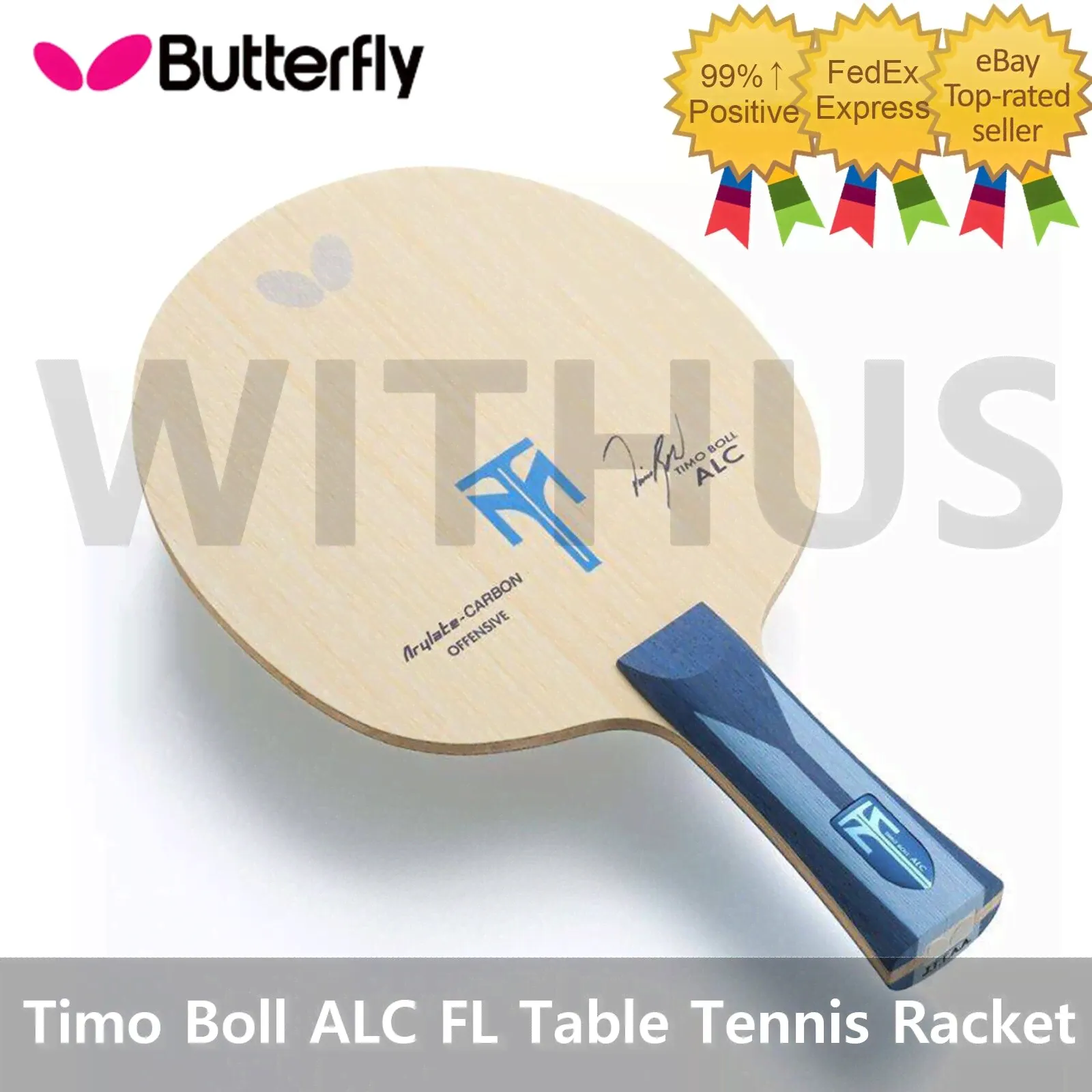 Butterfly Timo Boll ALC-FL 35861 Blade Table Tennis Ping Pong Racket-0
