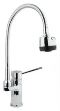 Смеситель для кухни с гибким изливом Timo Saona Saona 2308F хром