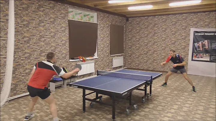 DONIC Acuda S1 Turbo + DONIC Baracuda на BUTTERFLY Timo Boll ALC