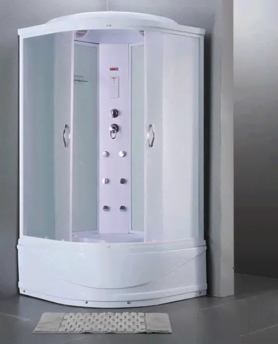 Душевая кабина Timo eco TE-0780 80х80 см, высокий поддон, с гидромассажем и электроникой-0