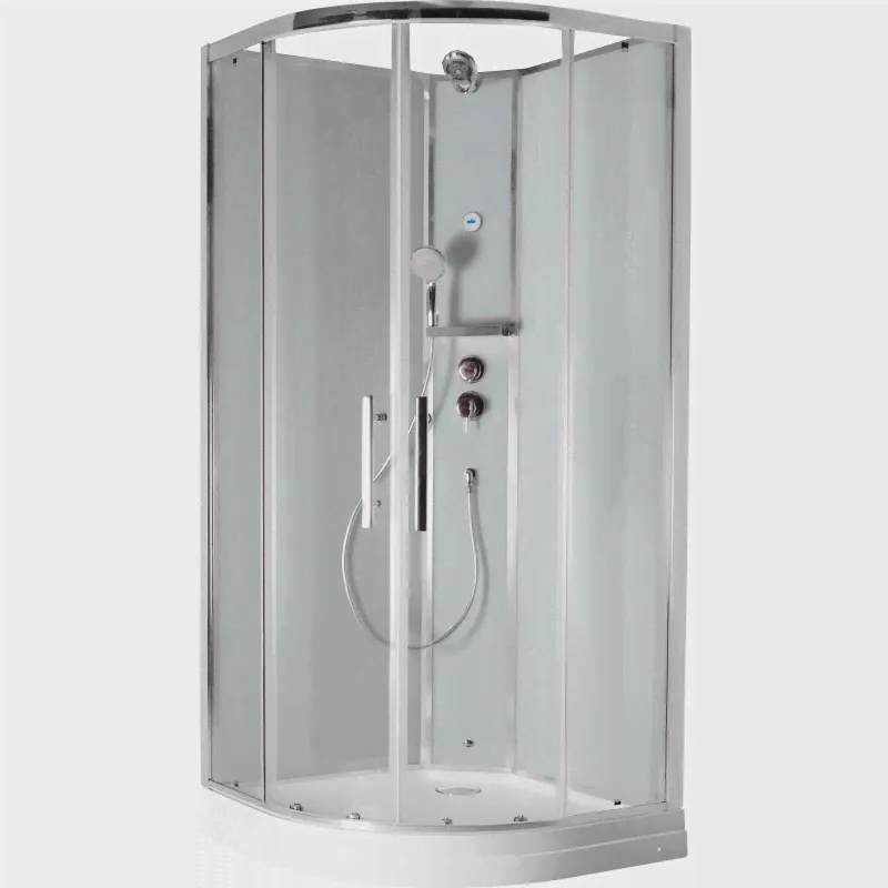 Душевая кабина Timo Premium 100х100х225 стекло прозрачное (ILMA-901)-0