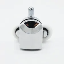 Ролики Timo 25 мм KAP43671 - 4шт, для душевой кабины, нижние двойные, хром, на кнопке