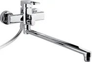 Смеситель для ванны и душа Timo Sahara 2205YCR chrome с душевым ганитуром