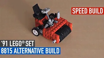 Speed build of the alternative build of 1991 LEGO® Technic set 8815 "Speedway Bandit"