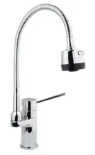 Смеситель Timo Saona для кухонной мойки 2308F chrome хром