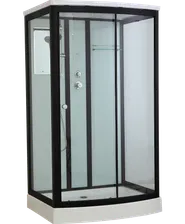 Душевая кабина TIMO Standart T-6615 Black 120x90x220