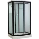 Душевая кабина Timo Standart T-6615 Black 120х90