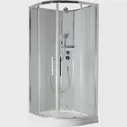 Душевая кабина Timo Premium 100х100х225 стекло прозрачное (ILMA-901)