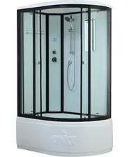 Душевая кабина Timo T-6620 Black L 120x85
